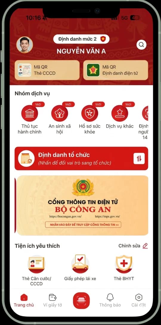 Ứng dụng Sổ Sức Khỏe Điện Tử trên điện thoại